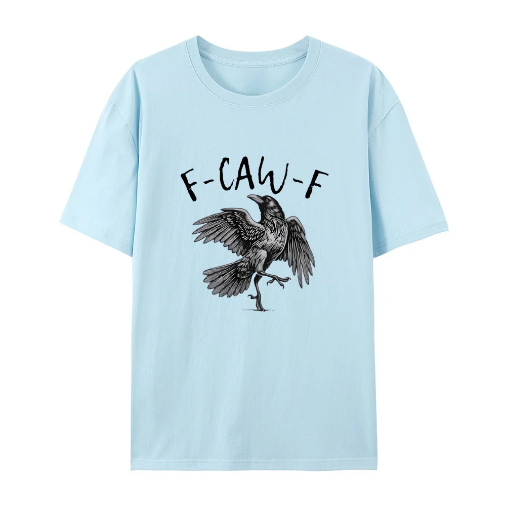 🏆LAST DAY SALE: Only £10.99!!🔥 Humorous Crow Graphic T-Shirt – Say It With a Caw! - Image 18