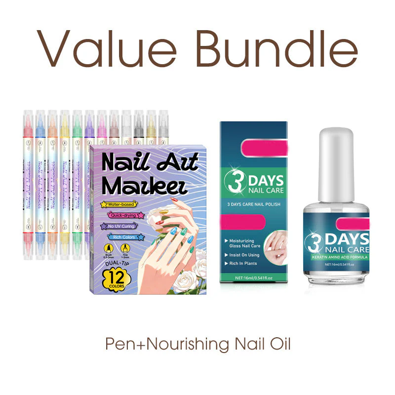 🎨Last Day Special Price:£ 8.99💞50K+ SOLD!✨Dual-Tip Nail Art Marker Pen Set Quick‑dry, no UV lamp. Fine & brush tips. 12/24 vibrant colors. Easy DIY at home. No smudges, just art! 💅🖌️ - Image 10