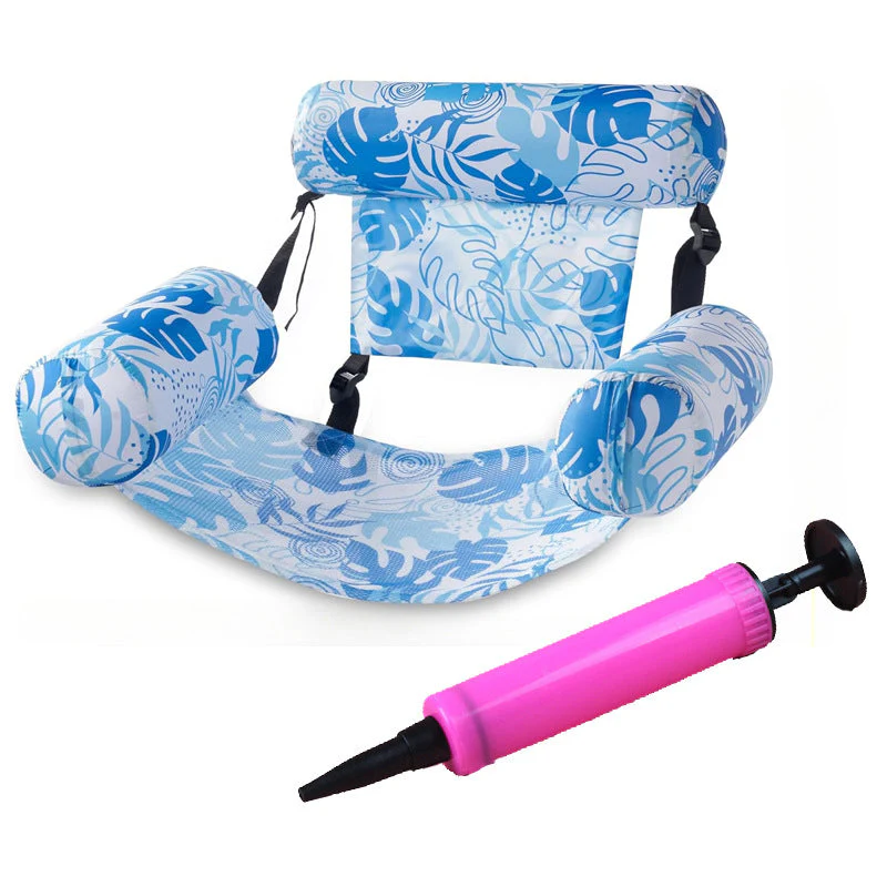 🏊Free Air Pump Included! 💺 Inflatable Floating Chair – Comfortable, Stable & Perfect for Relaxing on the Water 🌊 - Image 11