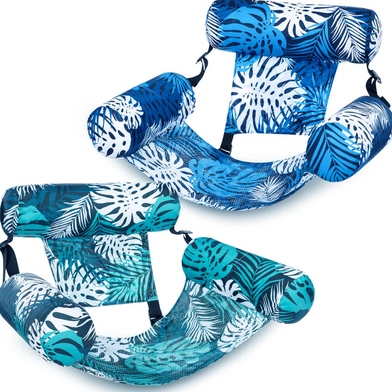 🏊Free Air Pump Included! 💺 Inflatable Floating Chair – Comfortable, Stable & Perfect for Relaxing on the Water 🌊 - Image 5
