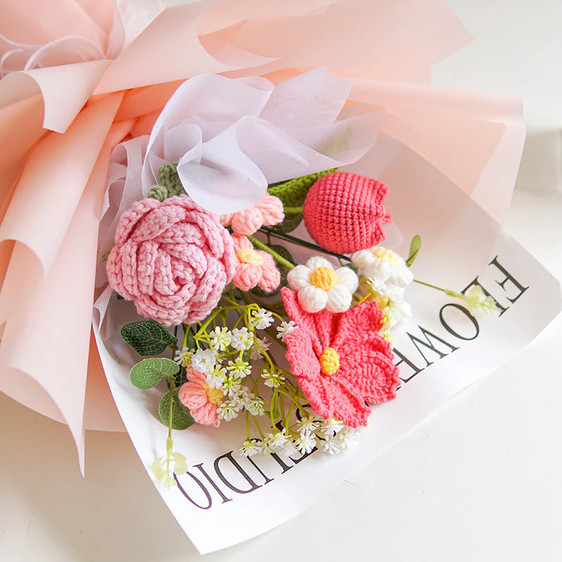 🌸✨Mother's Day Special Offer 50% OFF🔥Handmade Delicate Crochet Flower Bouquet - Image 10