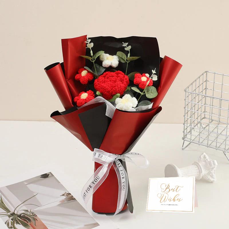 🌸✨Mother's Day Special Offer 50% OFF🔥Handmade Delicate Crochet Flower Bouquet - Image 16