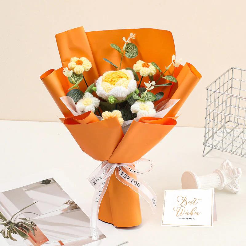 🌸✨Mother's Day Special Offer 50% OFF🔥Handmade Delicate Crochet Flower Bouquet - Image 18