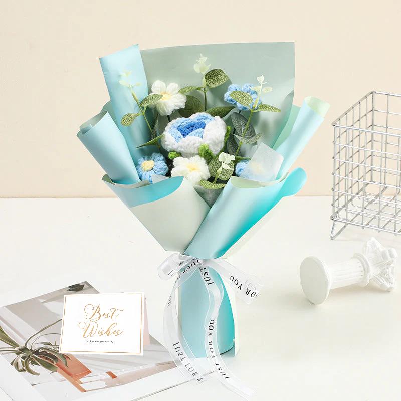 🌸✨Mother's Day Special Offer 50% OFF🔥Handmade Delicate Crochet Flower Bouquet - Image 19