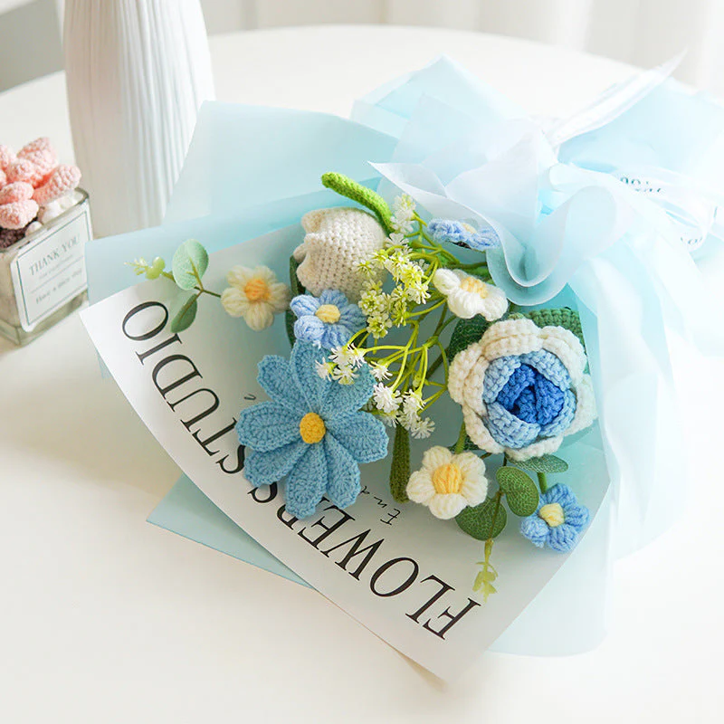 💐Mother's Day Special Sale 50% OFF!!💕Handmade Delicate Crochet Flower Bouquet - Image 11