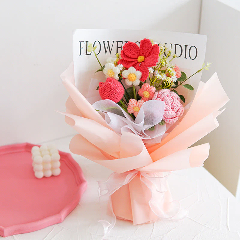 💐Mother's Day Special Sale 50% OFF!!💕Handmade Delicate Crochet Flower Bouquet - Image 5