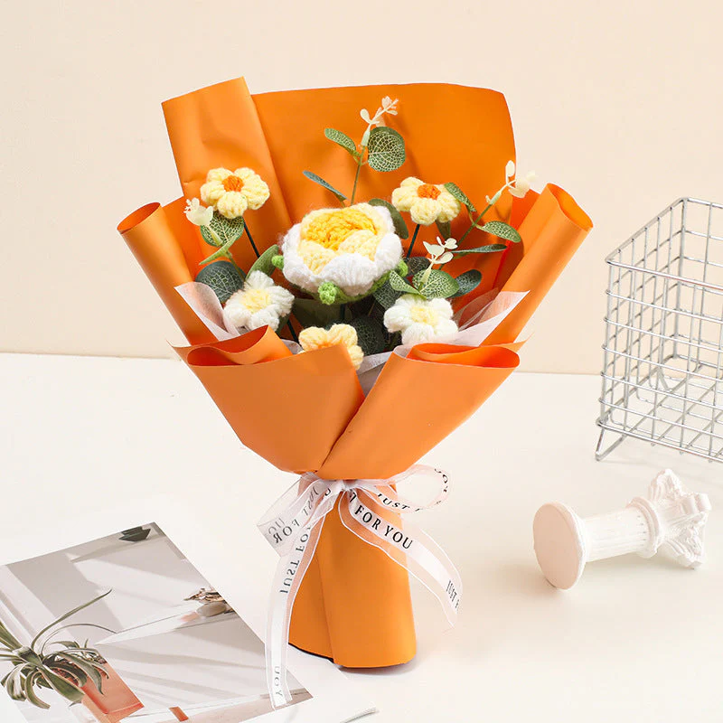 🌸✨Mother's Day Special Offer 50% OFF🔥Handmade Delicate Crochet Flower Bouquet - Image 4