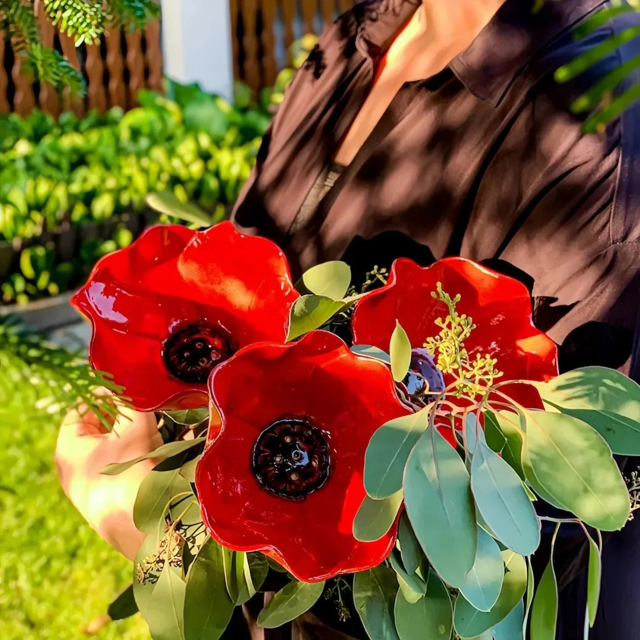 💖🎁2026 Hot Sale 50% Off🌺Handmade Metal Flower Garden Stake🐦 - Image 9