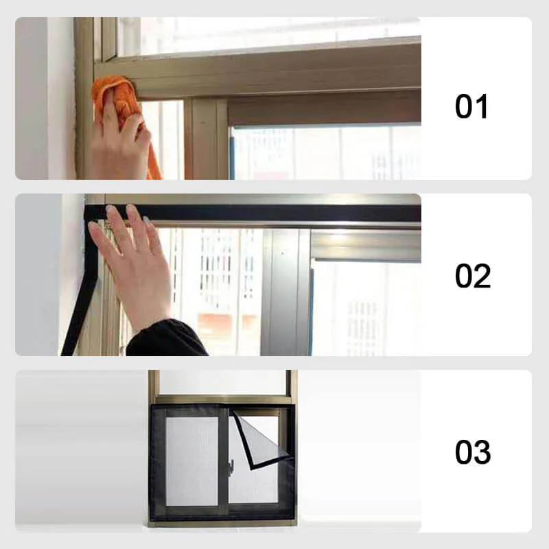 ⏳ LIMITED-TIME 49% OFF! ✨3-Second Fit Window Mesh 🌬️ Ultra-fine 1.0mm mesh 🦟 Blocks virtually all bugs ✅ Breathable & invisible 🏡 Trusted by thousands of UK homes for a bug-free summer! - Image 8