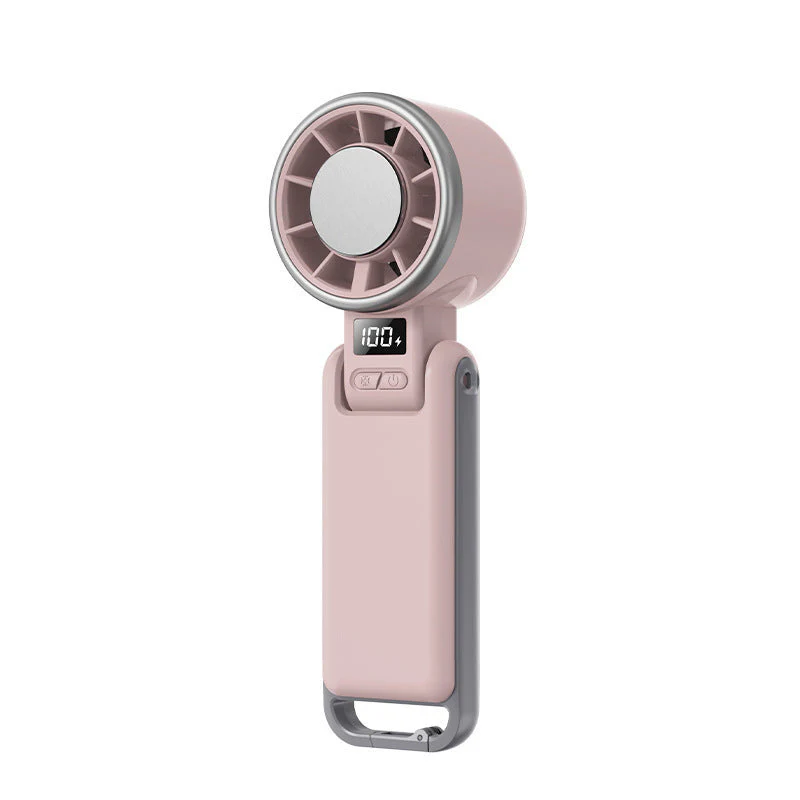 Foldable Turbo Handheld Fan with LED Display - Image 10