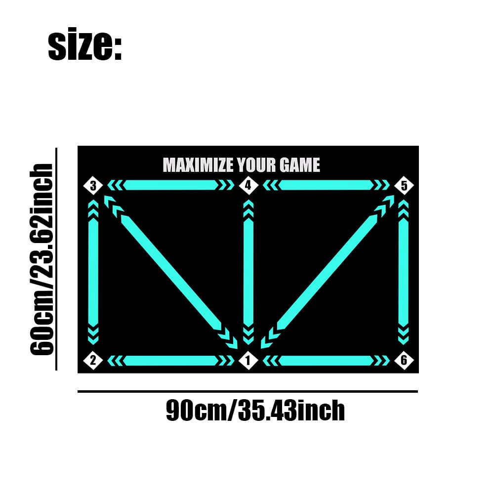 🎅LAST DAY SALE 50% OFF - ⚽Soccer Train Mat for All Levels Non-Slip Silent - Image 9