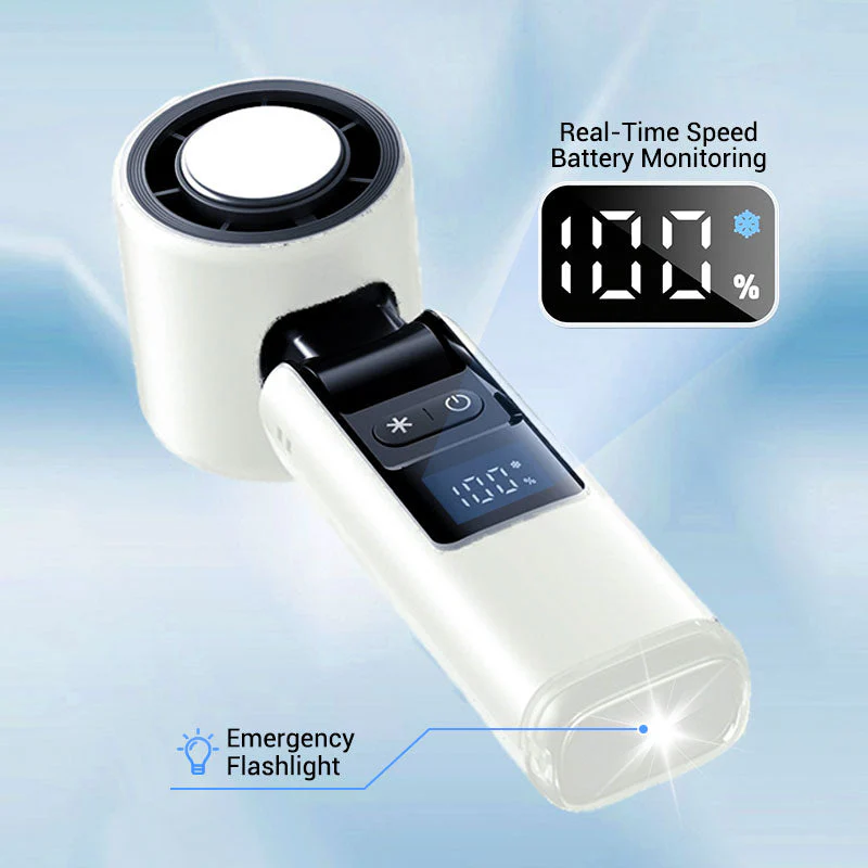 ✨2026 Hot Sale 50% OFF⌛❄️IcePoint™ Mini Handheld Cooling Fan - Image 5