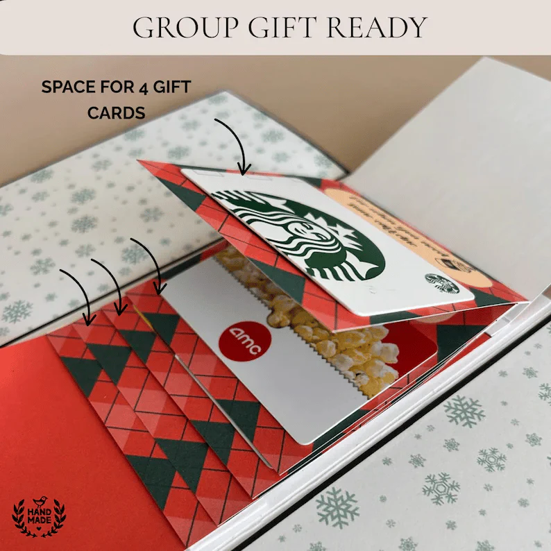 šFlash Saleā” 50K+ SOLD! Almost Gone-š
Handmade Christmas gift card booklet - Image 3