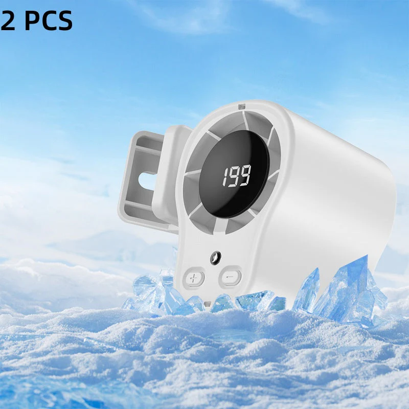 🏆 Last Day Special Price £9.99 ! ⏰Hands-Free Personal Cooling Fan with LED Display - Image 11