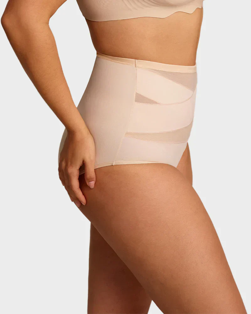🌸 Last Day Special Price £9.99 ! 🔥Buy 1 Get 1 Free🎁Plus-Size High-Waist Cross Tummy Control Panties - Image 22