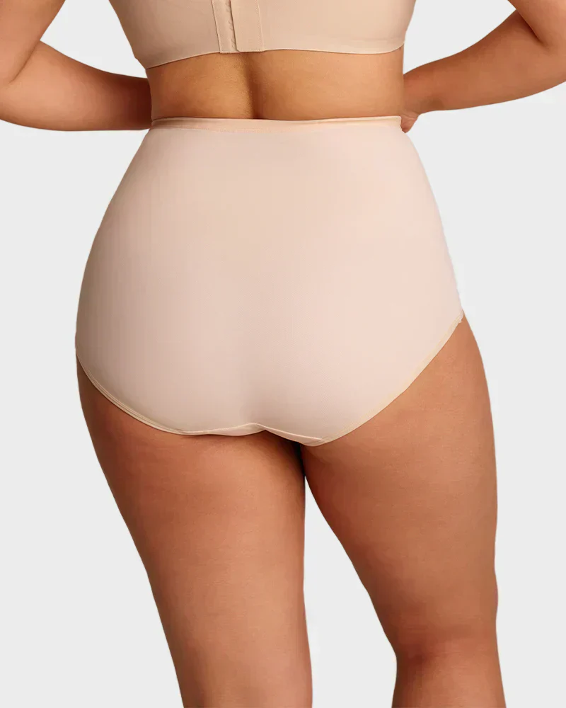 🌸 Last Day Special Price £9.99 ! 🔥Buy 1 Get 1 Free🎁Plus-Size High-Waist Cross Tummy Control Panties - Image 23