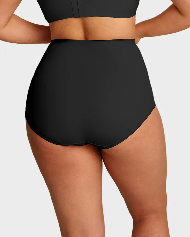 🌸 Last Day Special Price £9.99 ! 🔥Buy 1 Get 1 Free🎁Plus-Size High-Waist Cross Tummy Control Panties - Image 32