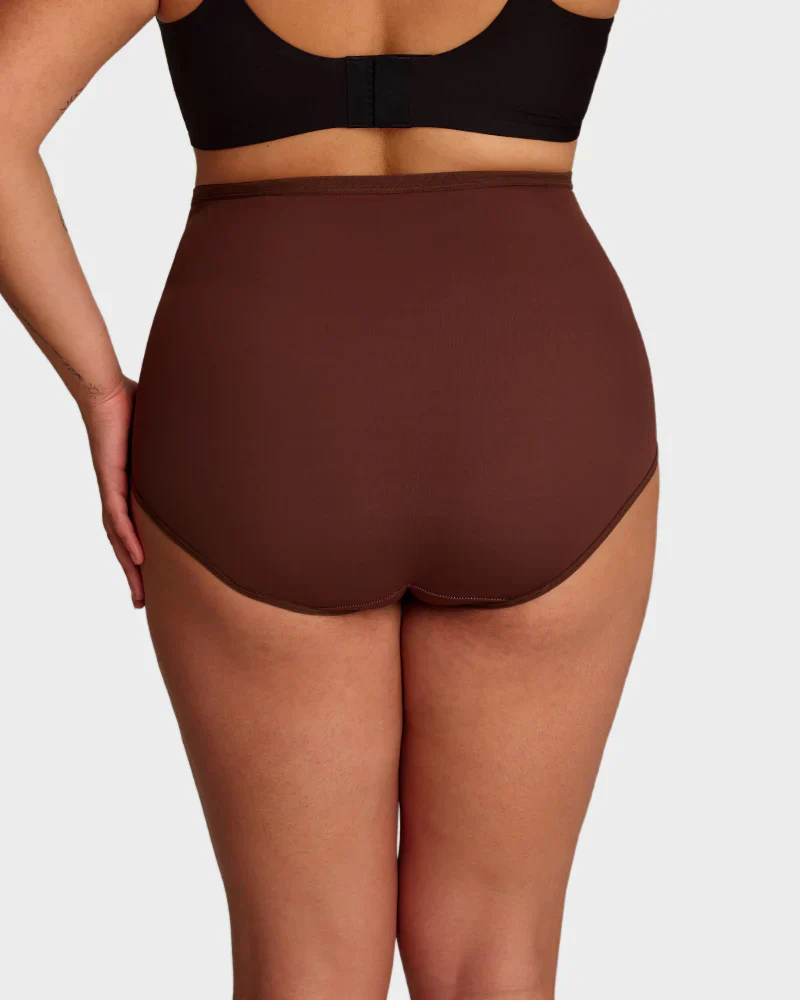 🌸 Last Day Special Price £9.99 ! 🔥Buy 1 Get 1 Free🎁Plus-Size High-Waist Cross Tummy Control Panties - Image 33