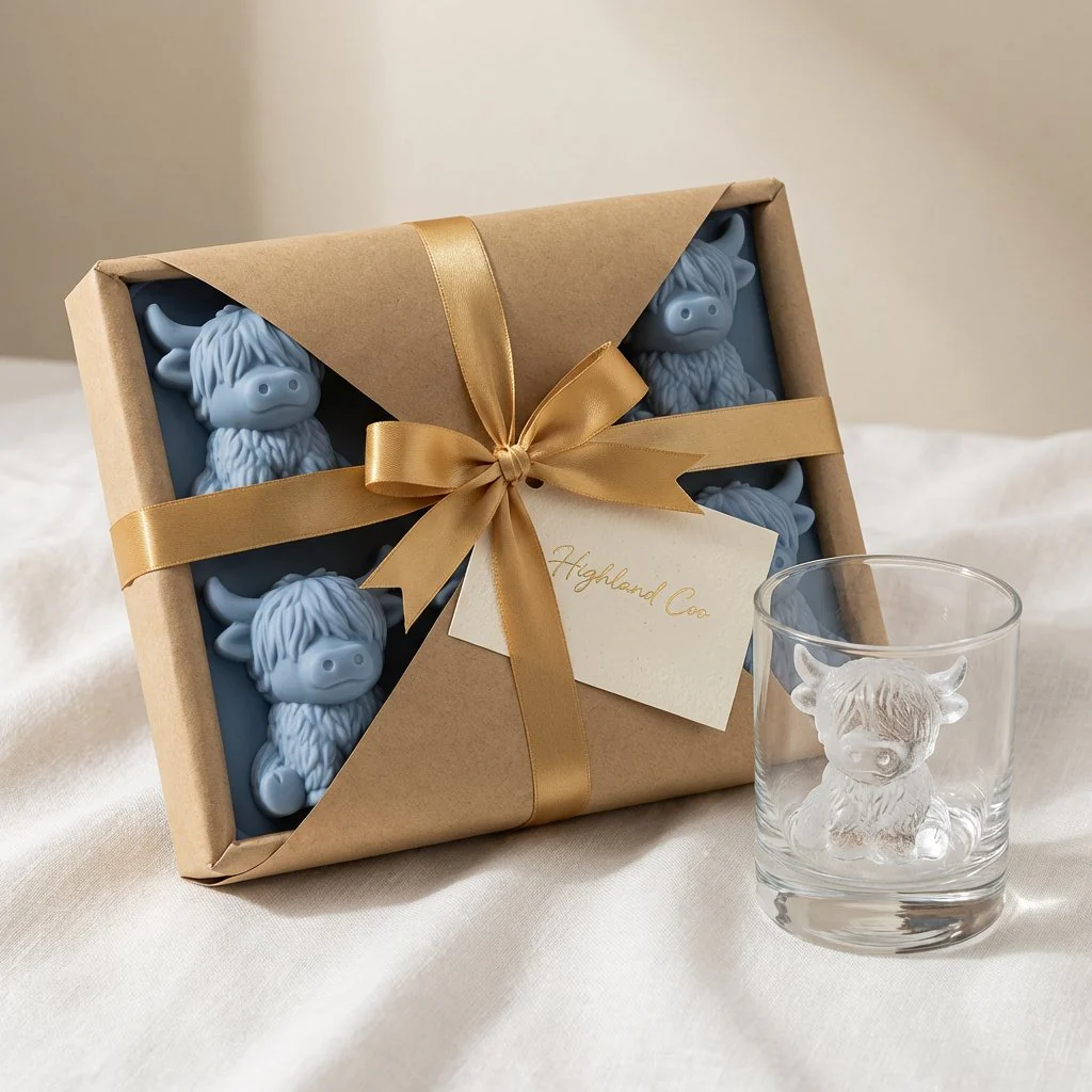 ⏳Last Day Special Price £6.99!!🐇🐰 Mini Highland Cow/Rabbit Ice Cube Mold – Cute 3D Ice for Drinks, Parties & Gifts - Image 18