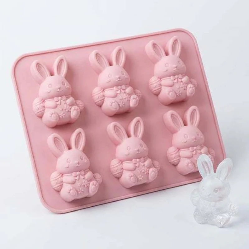 ⏳Last Day Special Price £6.99!!🐇🐰 Mini Highland Cow/Rabbit Ice Cube Mold – Cute 3D Ice for Drinks, Parties & Gifts - Image 22