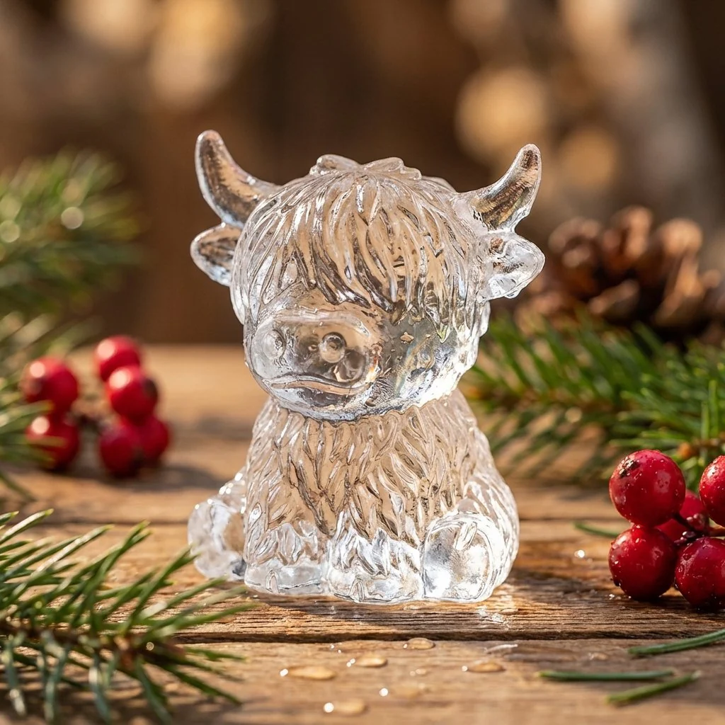 ⏳Last Day Special Price £6.99!!🐇🐰 Mini Highland Cow/Rabbit Ice Cube Mold – Cute 3D Ice for Drinks, Parties & Gifts - Image 10