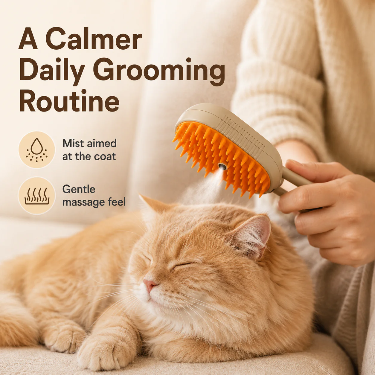 🔥Rechargeable Pet Spray Massage Comb - Image 3