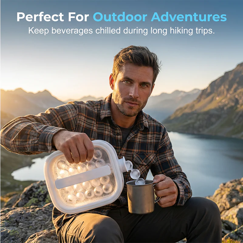 🥇Summer Hot Sale 50% OFF💦Portable Silicone Ice Ball Maker Kettle🧊 - Image 5