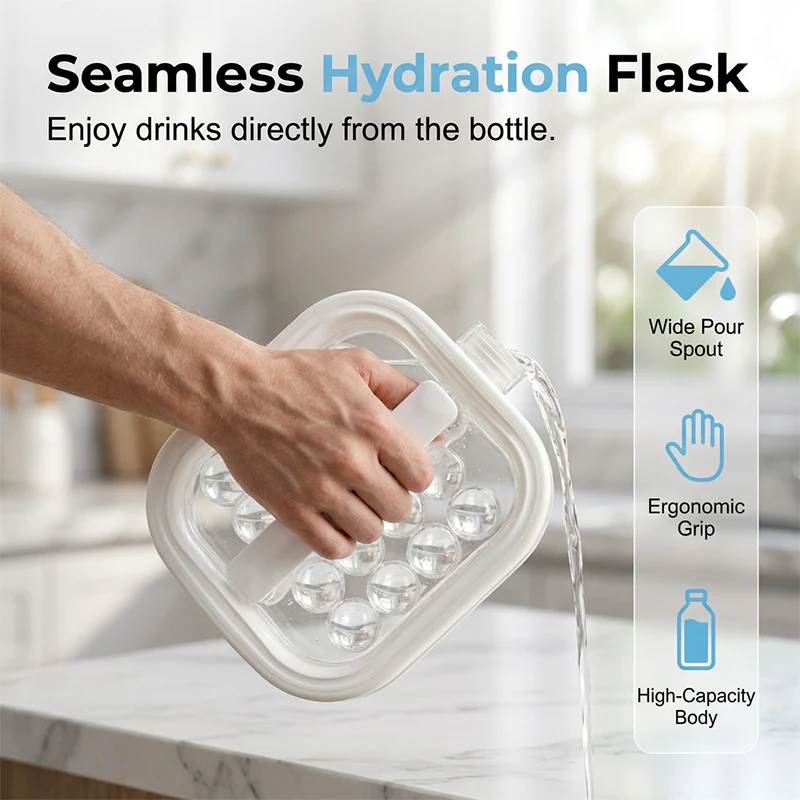 🥇Summer Hot Sale 50% OFF💦Portable Silicone Ice Ball Maker Kettle🧊 - Image 6