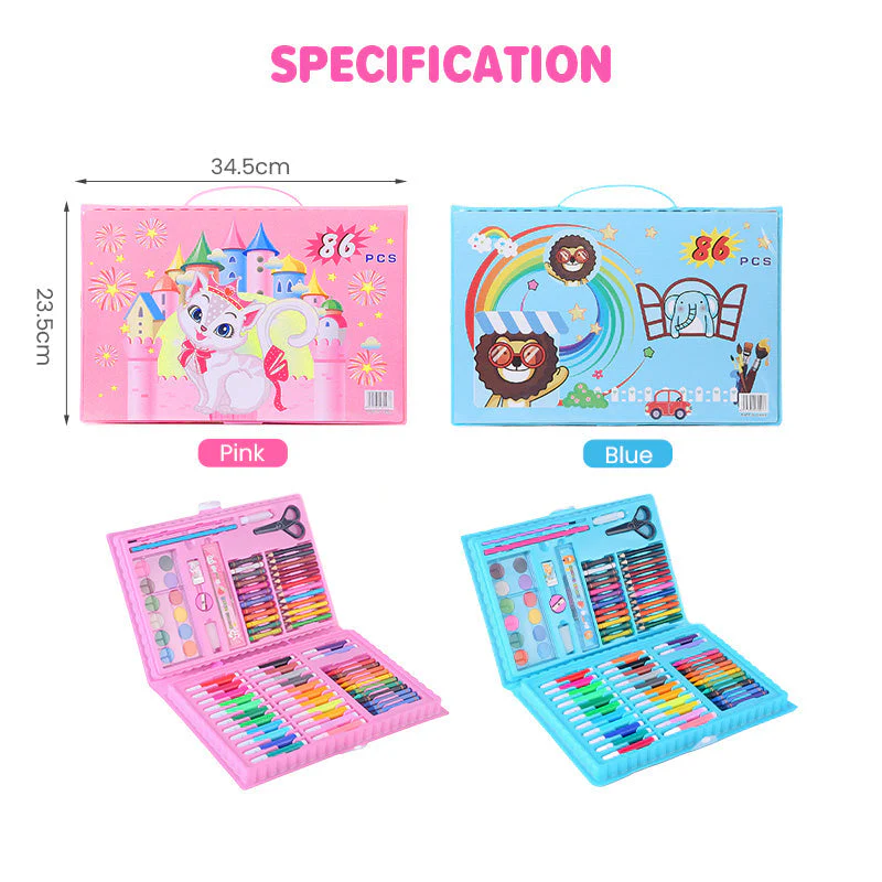 🏆Hot Promotion 50% Off⚡Deluxe 6-In-1 Art Creativity Set🎁The Best Present For Kids - Image 8