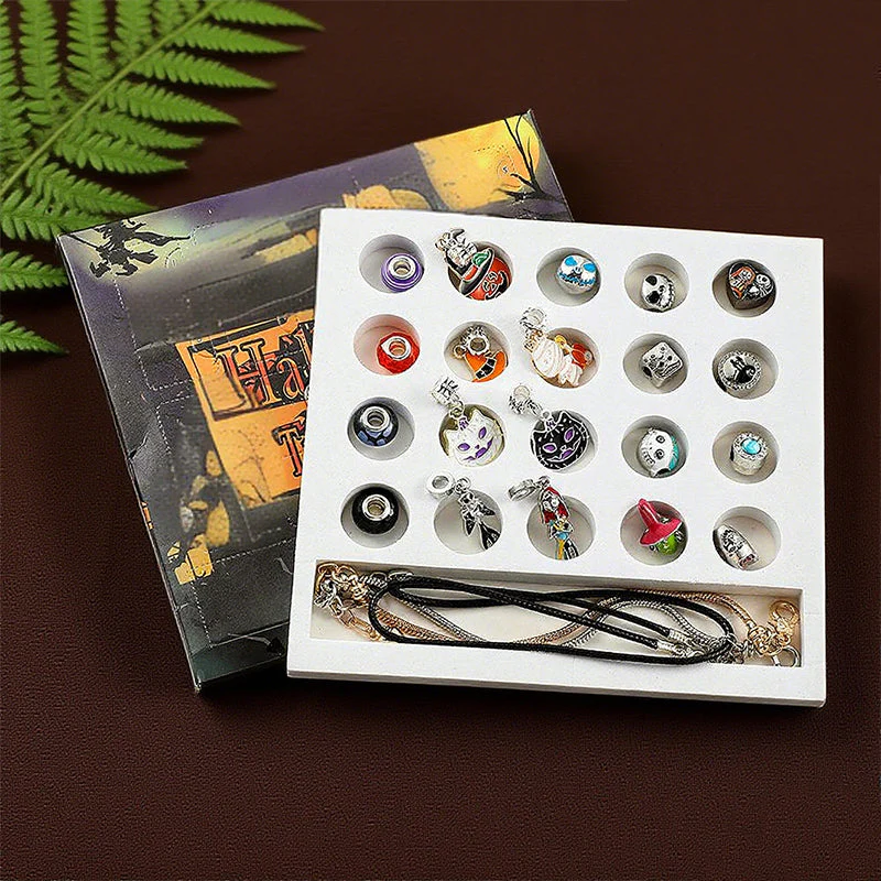 🎃👻LAST DAY PROMOTION - 50%OFF 💜🎁Halloween DIY Bracelet & Necklace Set - Image 4