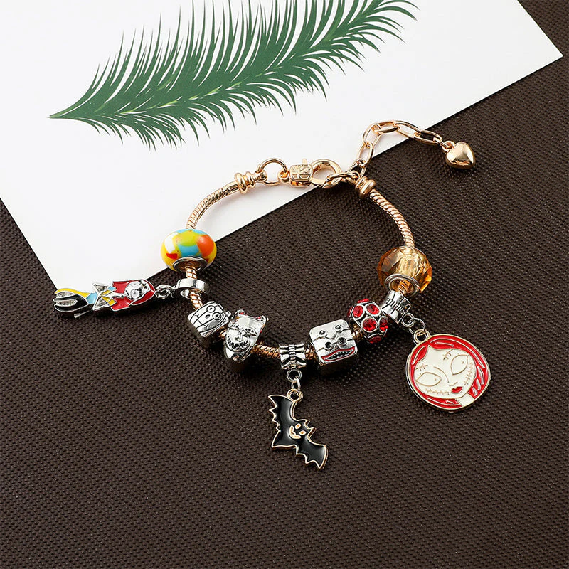 🎃👻LAST DAY PROMOTION - 50%OFF 💜🎁Halloween DIY Bracelet & Necklace Set - Image 8