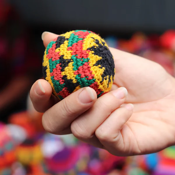 ⏰🔥LIMITED TIME 50% OFF! 🌈 Knit Multicolor Hacky Sack – Stress-Relief, Fun & Portable (2.5" Diameter) ✨ - Image 8