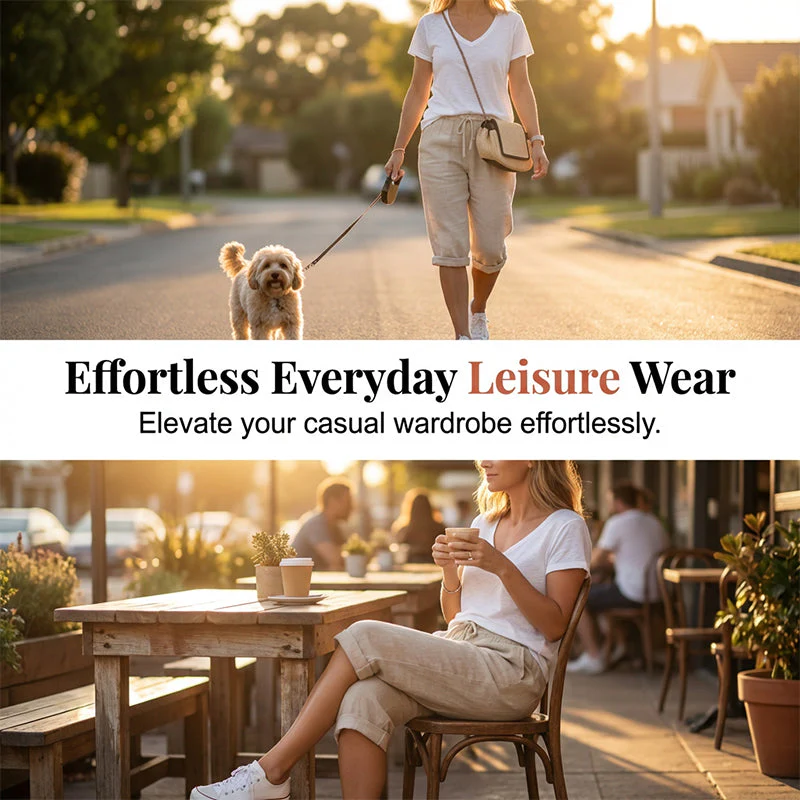 ☀️SUMMER SALE 50%OFF😍Women’s Casual Cotton Linen Capris – Breathable, Comfortable & Effortlessly Chic - Image 7
