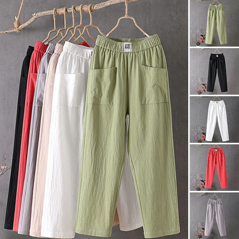 👖Last Day Special Price:£9.99!!!⏳Women's Loose Fit Pants – Breathe, Stretch, Relax - Image 3