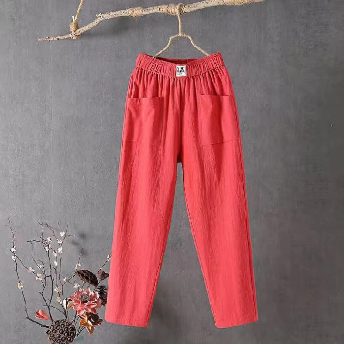 👖Last Day Special Price:£9.99!!!⏳Women's Loose Fit Pants – Breathe, Stretch, Relax - Image 8