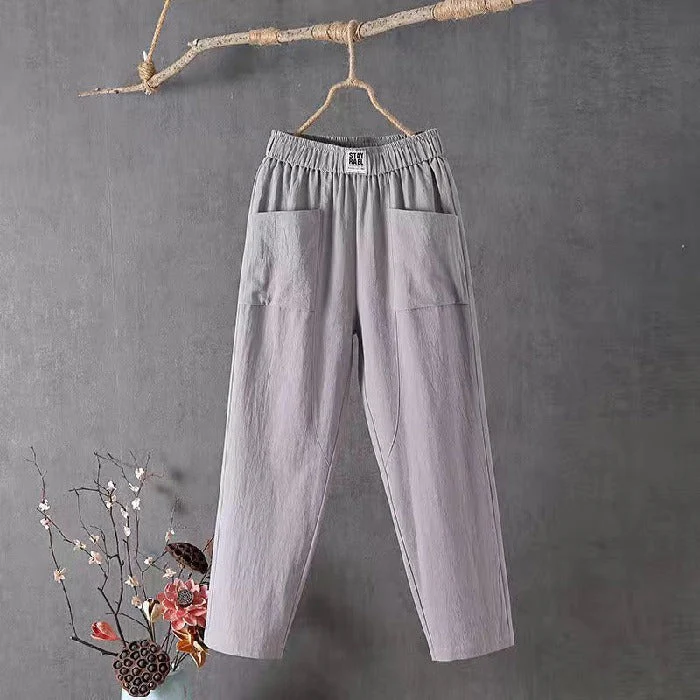 👖Last Day Special Price:£9.99!!!⏳Women's Loose Fit Pants – Breathe, Stretch, Relax - Image 9