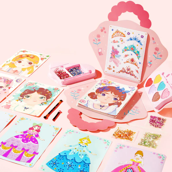 🎁🎄Christmas Sale 70% OFF💝Fantasy 3-in-1 Princess Dress Up & Make Up Game Set💅 - Image 2