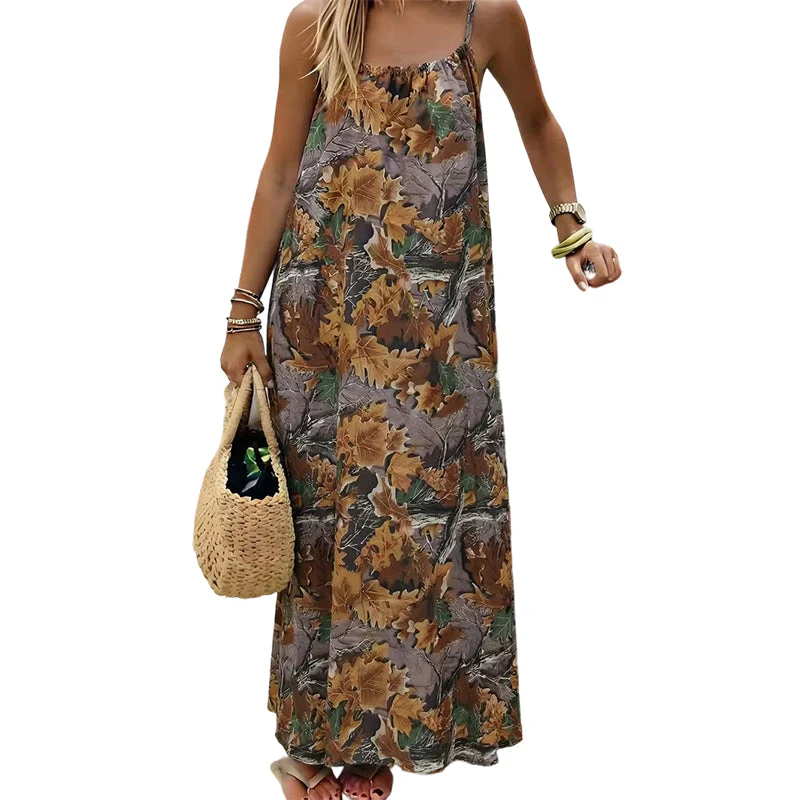 🔥2026 HOT SALE 50% OFF!!!👗Women's Summer Backless Spaghetti Strap Maxi Dress - Image 15