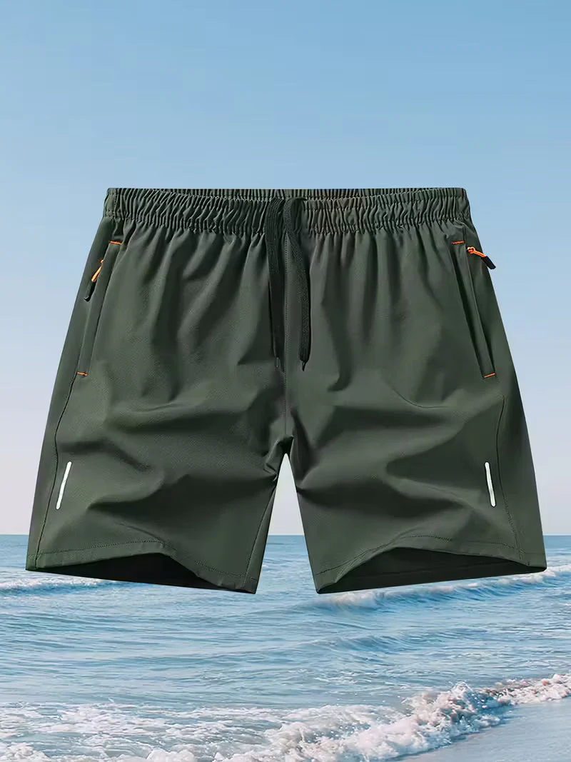🔥HOT SALE 70% OFF🥰 Men's Elastic Summer Shorts💎Breathable, Zippered Pockets & Stretch Fit🩳❄️ - Image 15