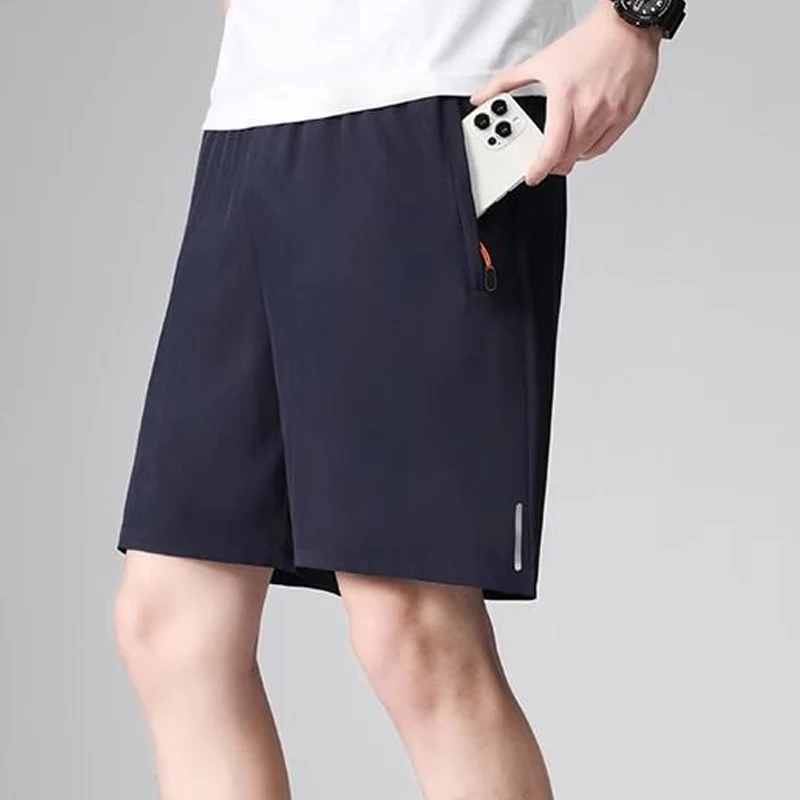 🔥HOT SALE 70% OFF🥰 Men's Elastic Summer Shorts💎Breathable, Zippered Pockets & Stretch Fit🩳❄️ - Image 5
