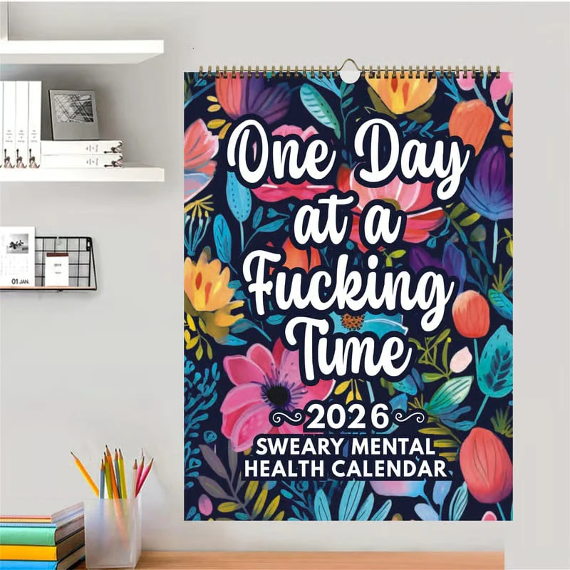 ⏳BLACK FRIDAY SPECIAL PRICE £7.99✨2026 Sweary Mental Health Calendar - Image 2