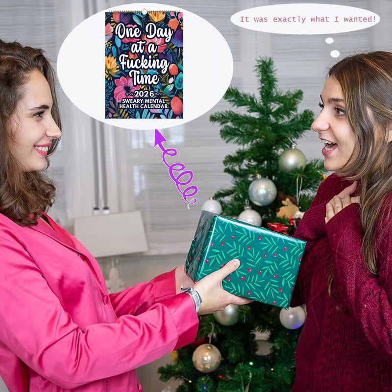 ⏳BLACK FRIDAY SPECIAL PRICE £7.99✨2026 Sweary Mental Health Calendar - Image 9