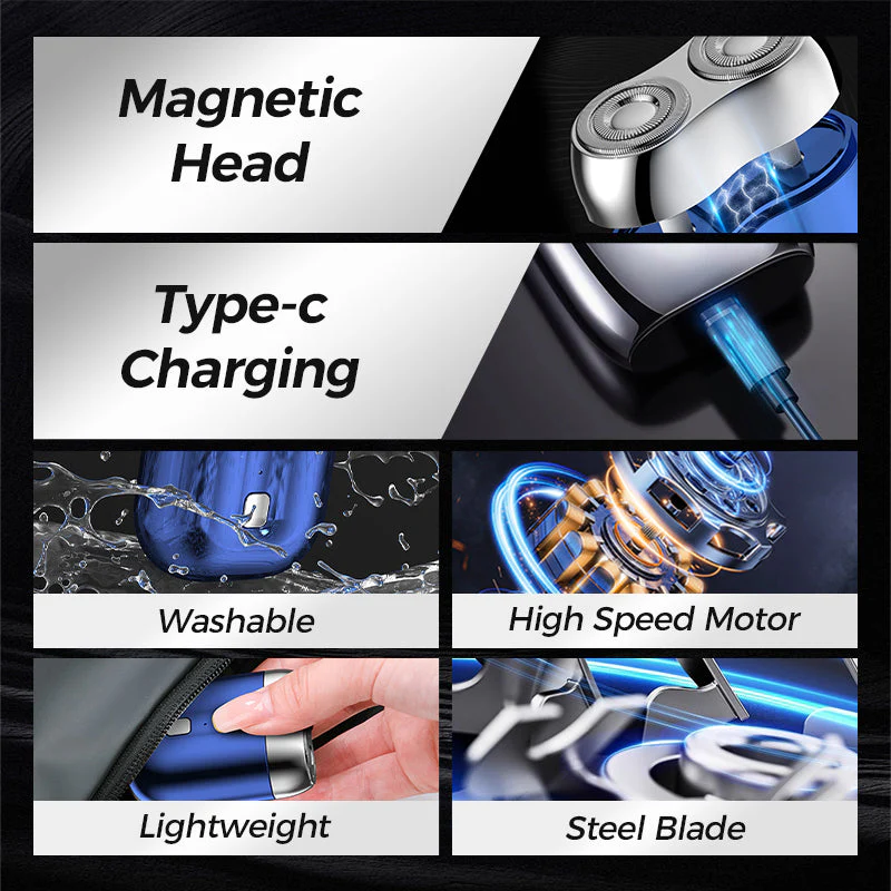 🏆New Year Specials 50% OFF🎁2025 New Upgrade✨Mini Double Head Electric Shave - Image 3
