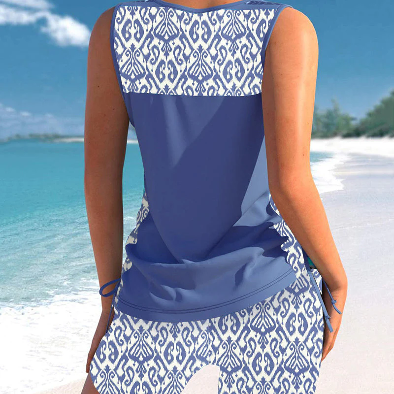 FREE GIFT🎁50K+ SOLD!💥Women's Printed Two-Piece Tankini Swimsuit - Image 15
