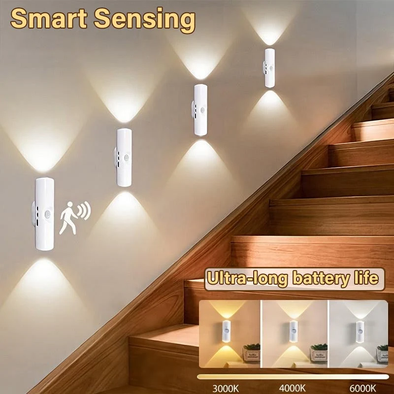 🎁LAST WEEK SPECIAL PRICE £6.99!!⏳Rechargeable Smart LED Motion Sensor Ambient Light - Image 3