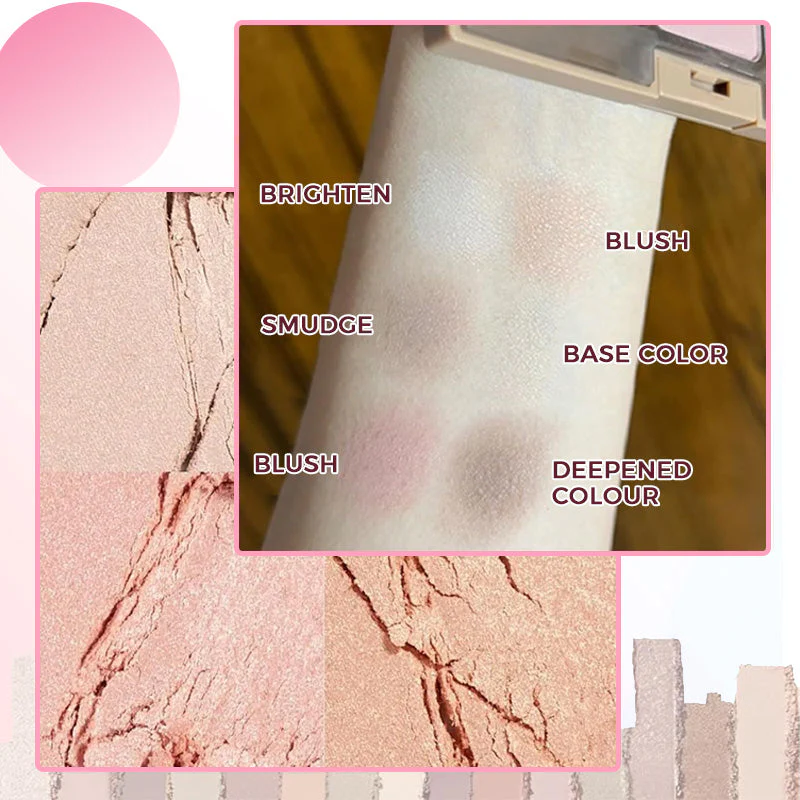 Multifunctional 6-Color Eyeshadow Palette - Image 6