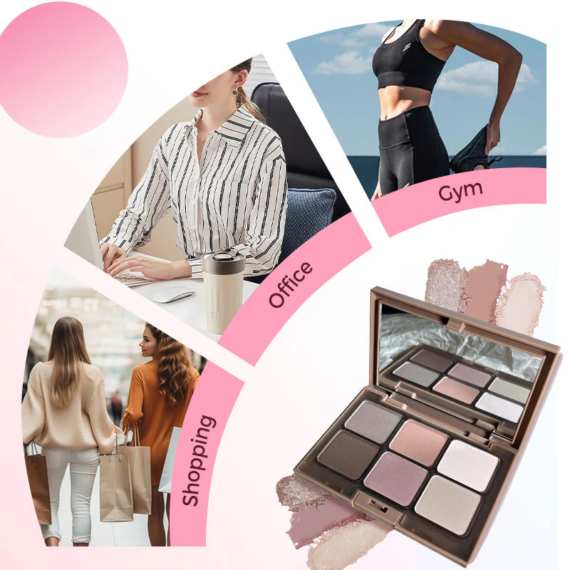 Multifunctional 6-Color Eyeshadow Palette - Image 7