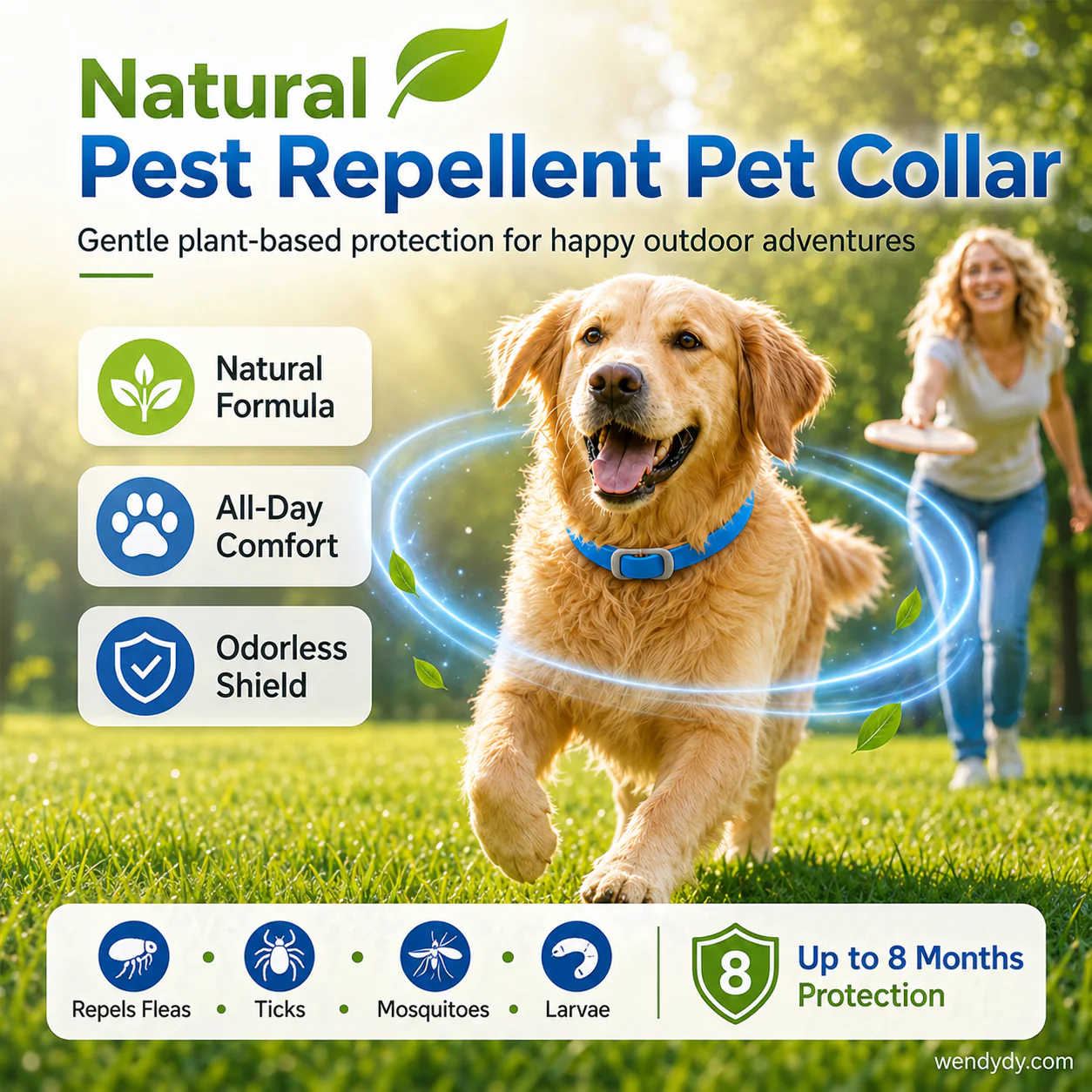 š„ā°LIMITED TIME 50% OFF!š„50K+ SOLD! Natural Essential Oil Pet Pest Repellent Collarš¶ - Image 4