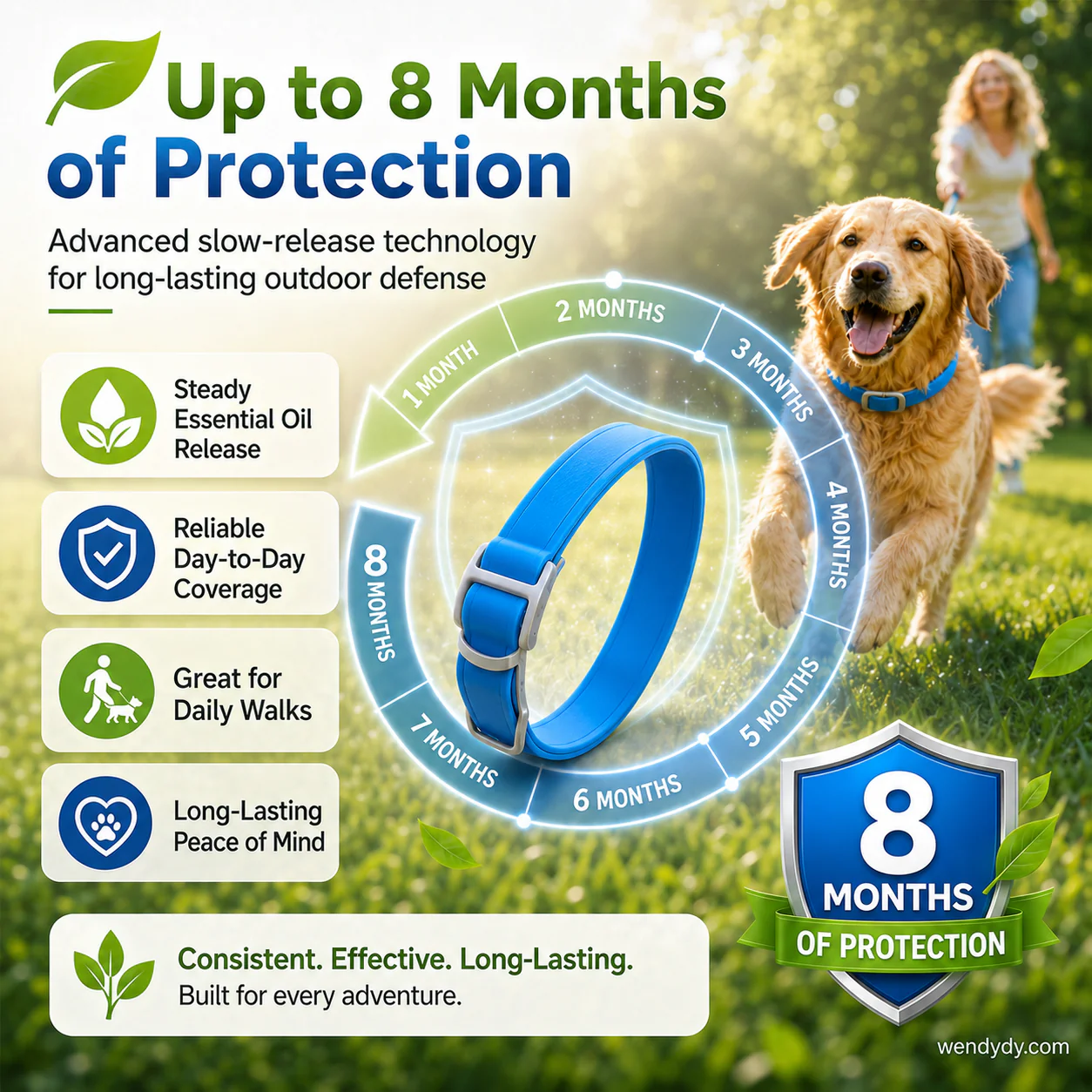 š„ā°LIMITED TIME 50% OFF!š„50K+ SOLD! Natural Essential Oil Pet Pest Repellent Collarš¶ - Image 5