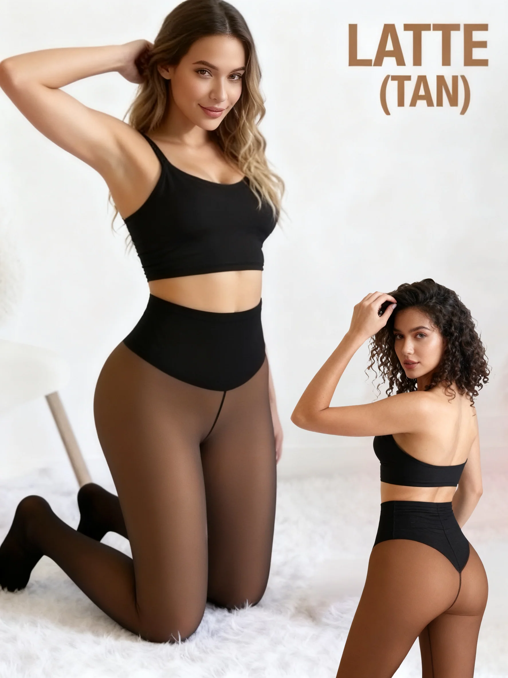 🔥Hot Sale 50% OFF!!⚡50K+ SOLD!❄️One-Seam Shaping Fleece Leggings✨✨Stay Warm.Look Snatched. 💕 - Image 13